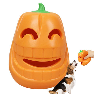 Halloween Pumpkin Tough Chew Toy