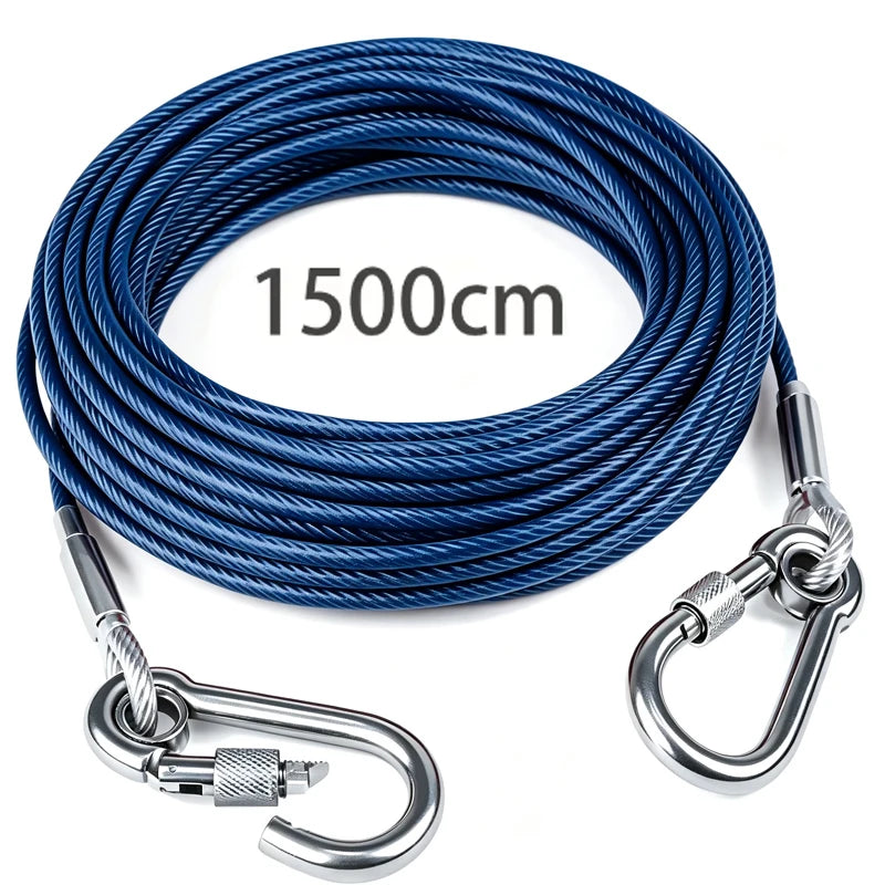 Heavy-Duty Reflective Tie-Out Cable