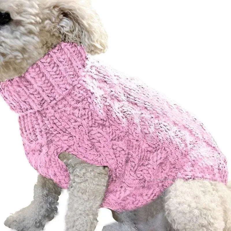 Cosy Knitted Dog Jumper