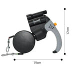 Dual-Dog Retractable Lead with LED