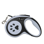 Retractable Paw-Print Lead (3–5 m)