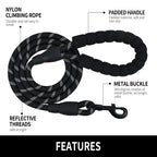Reflective Padded Night Lead (2 m)