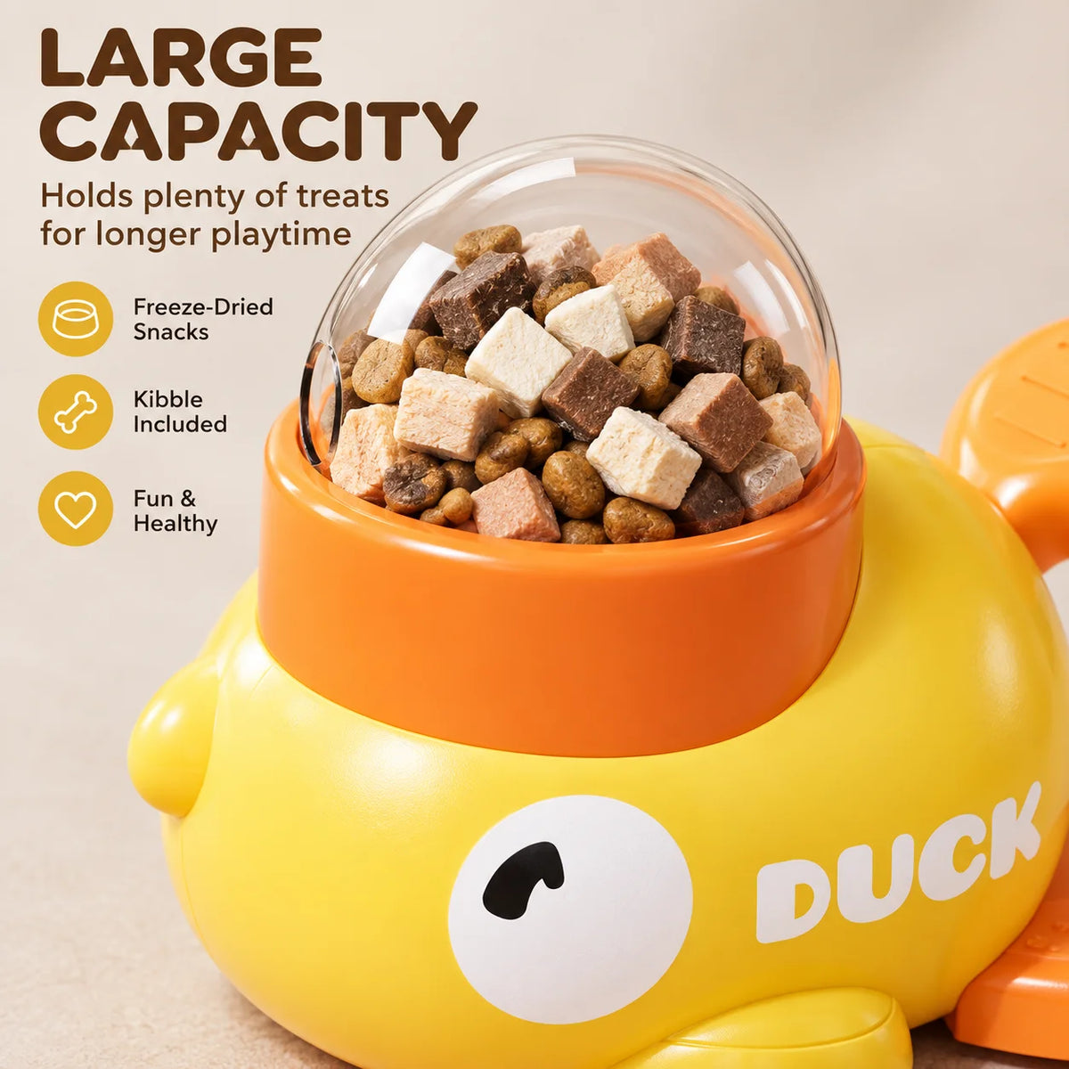 Press-to-Treat Duck Puzzle