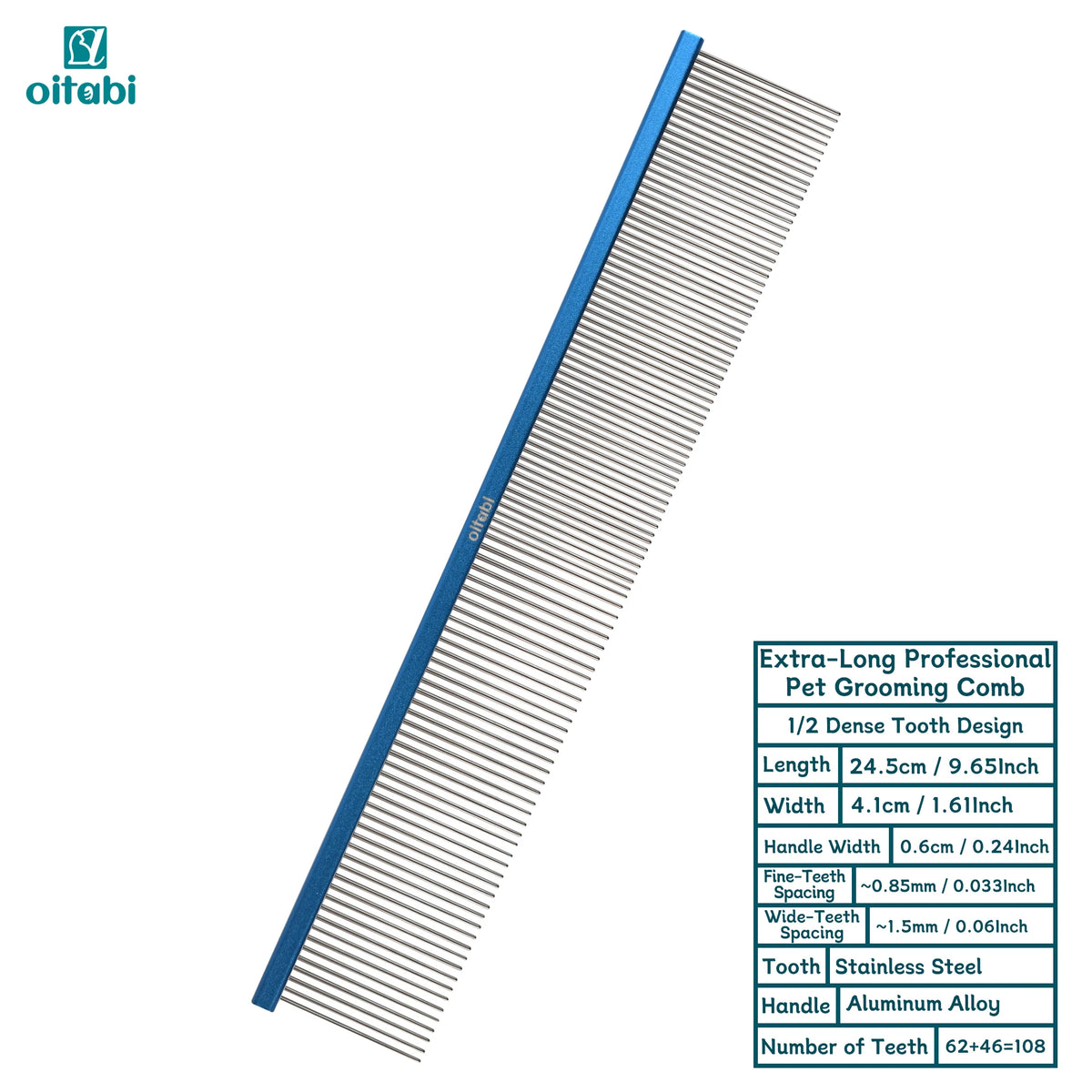 Anti-Mat Detangling Comb (24.5 cm)