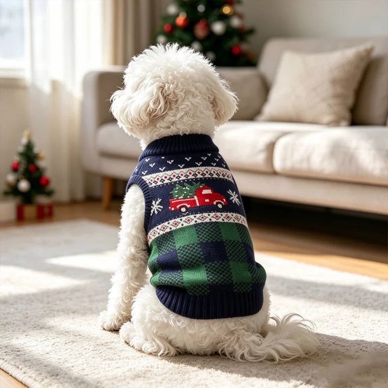 Christmas Snowman Dog Jumper