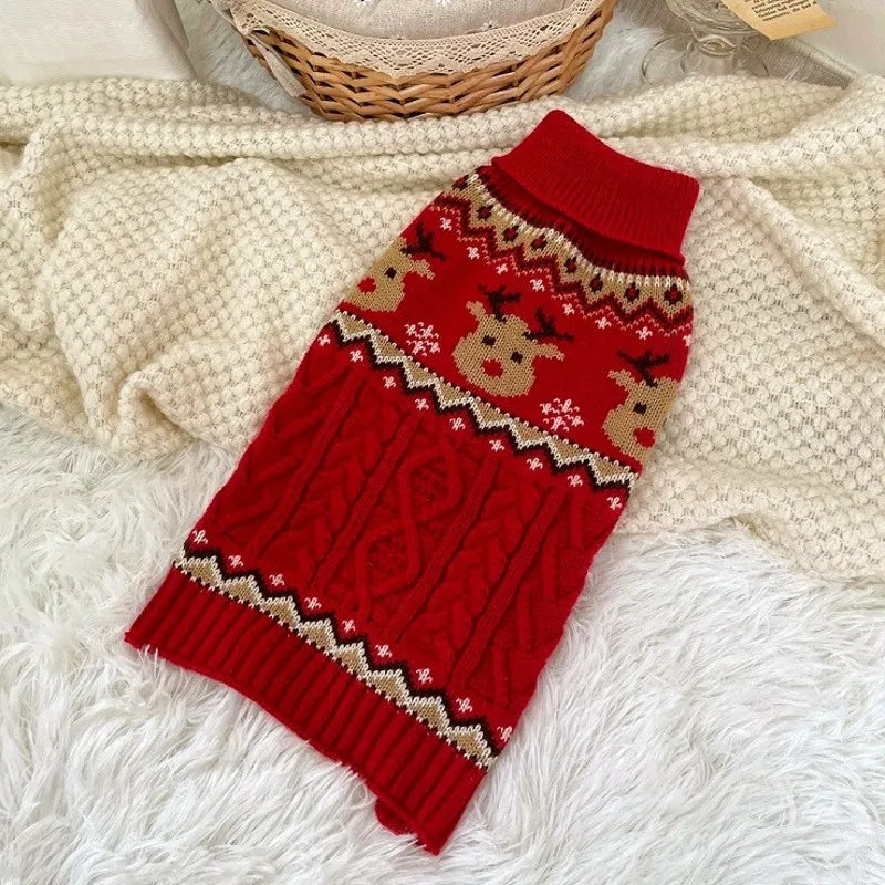 Christmas Snowman Dog Jumper