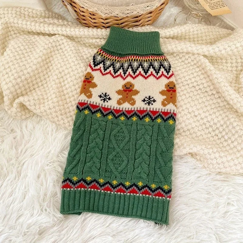 Christmas Snowman Dog Jumper