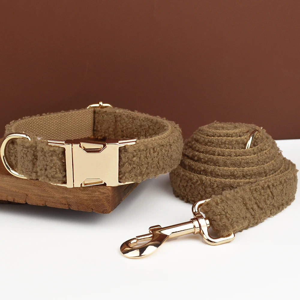 Knitted Collar & Bow Set