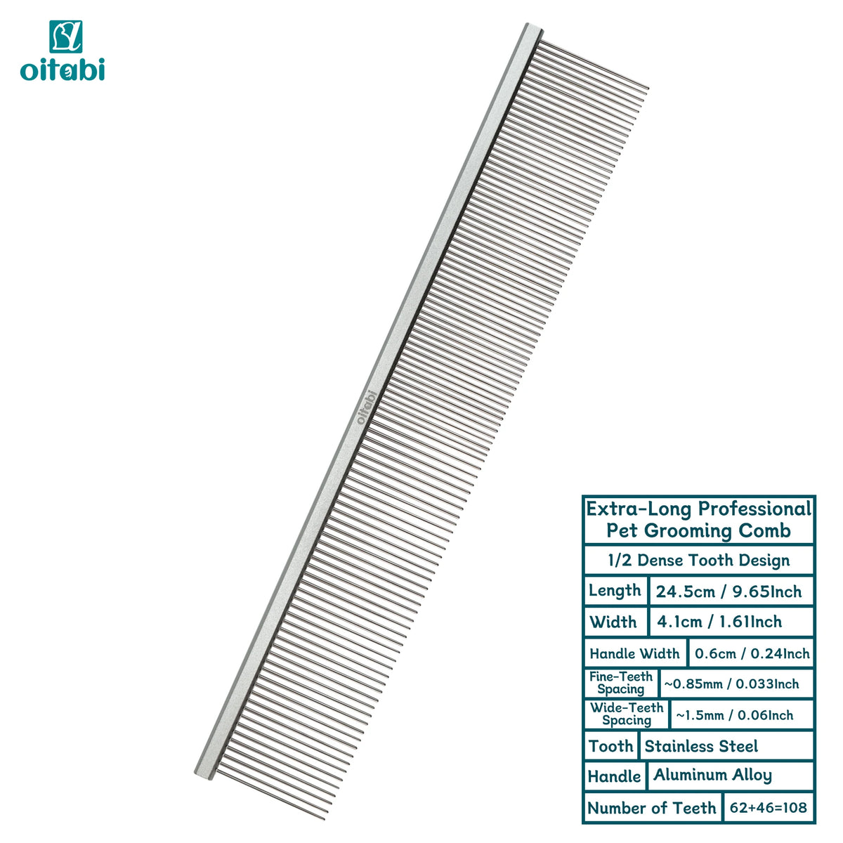Anti-Mat Detangling Comb (24.5 cm)