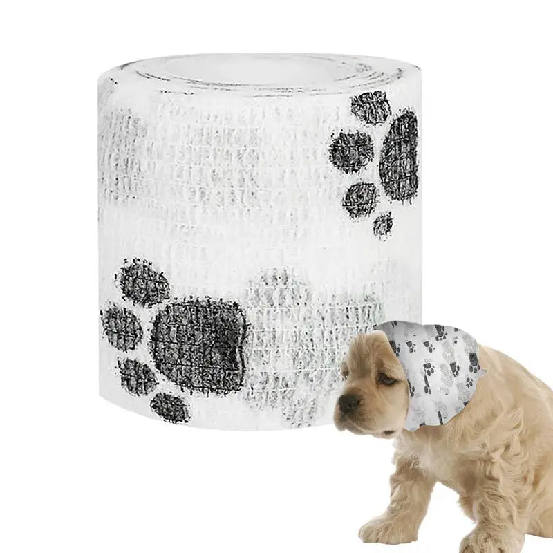 Pet First-Aid Self-Adhesive Bandage (5 rolls)