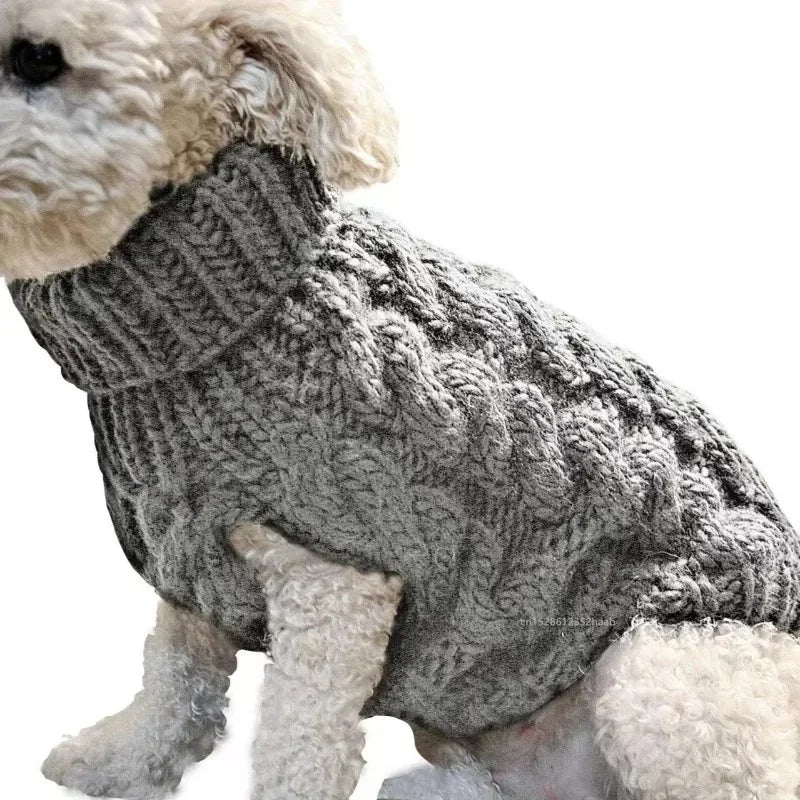 Cosy Knitted Dog Jumper