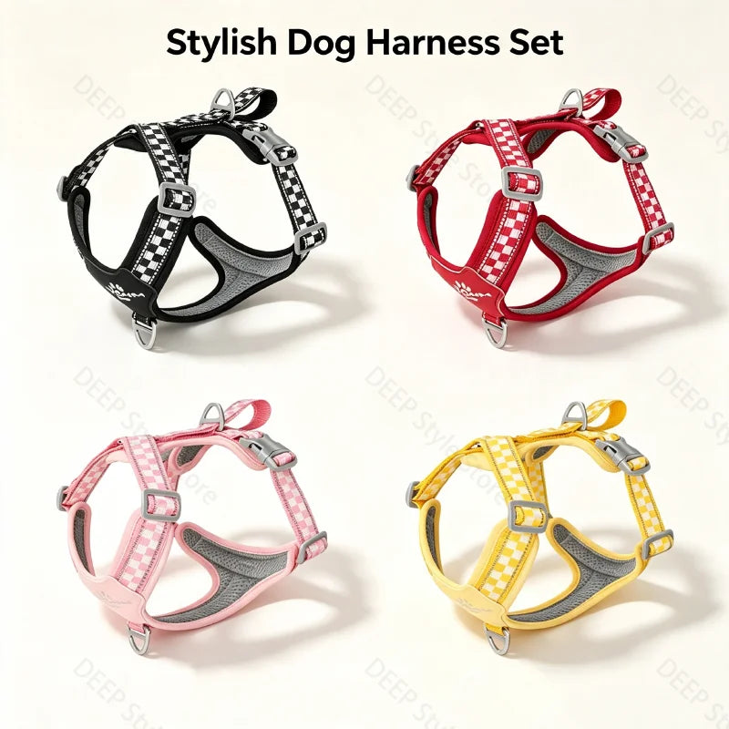 Checkerboard No-Pull Harness