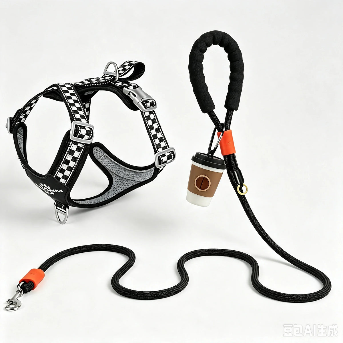 Checkerboard No-Pull Harness