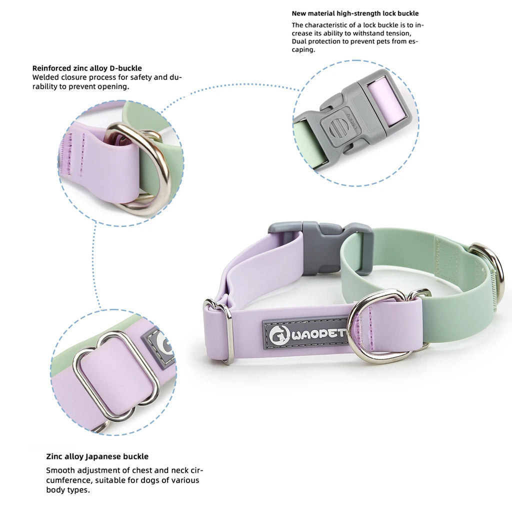 Waterproof PVC Dog Collar