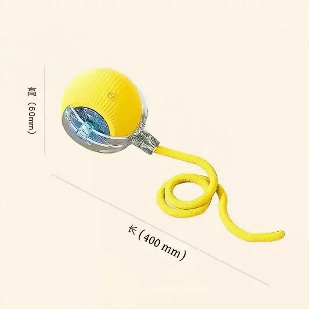 Bite-Proof Self-Rolling Smart Ball