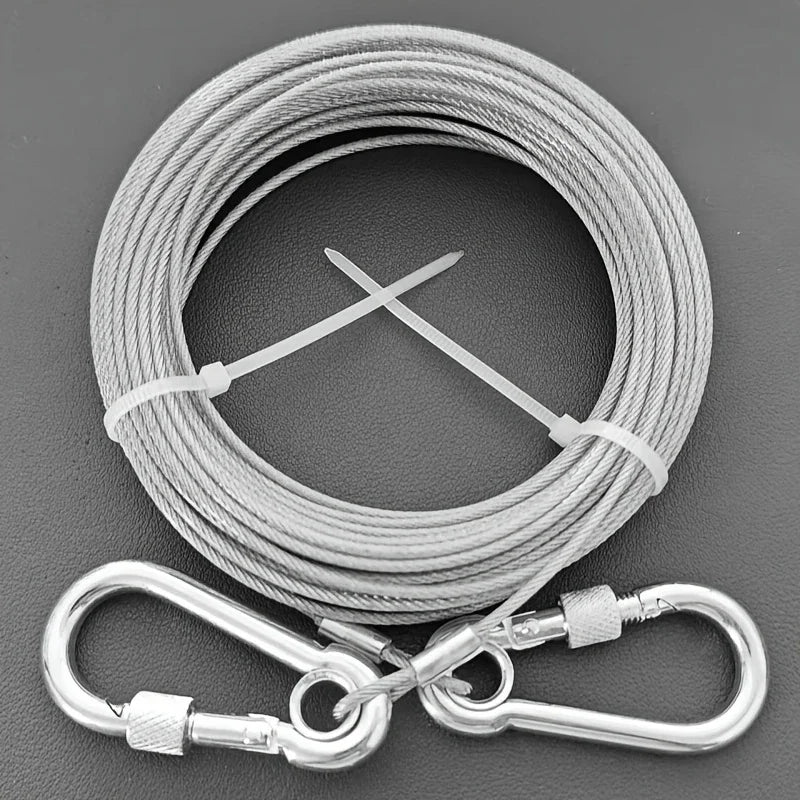 Heavy-Duty Reflective Tie-Out Cable