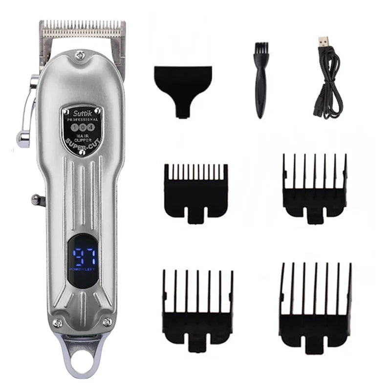 Pro Cordless Dog Clipper — Quiet, All-Metal