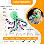 Squeaky Octopus Chew Toy