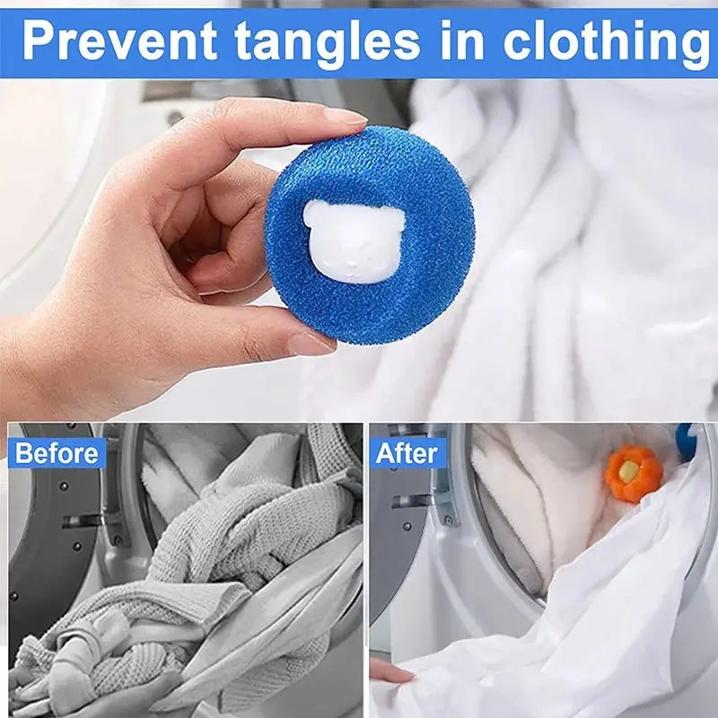 Laundry Pet-Hair Catcher Balls