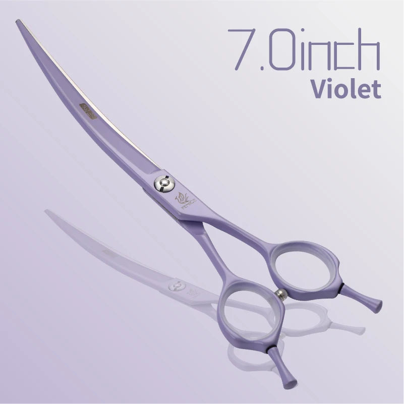 Professional Curved Grooming Scissors