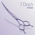 Professional Curved Grooming Scissors