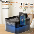 Wireless Pet Water Fountain 2.2 L
