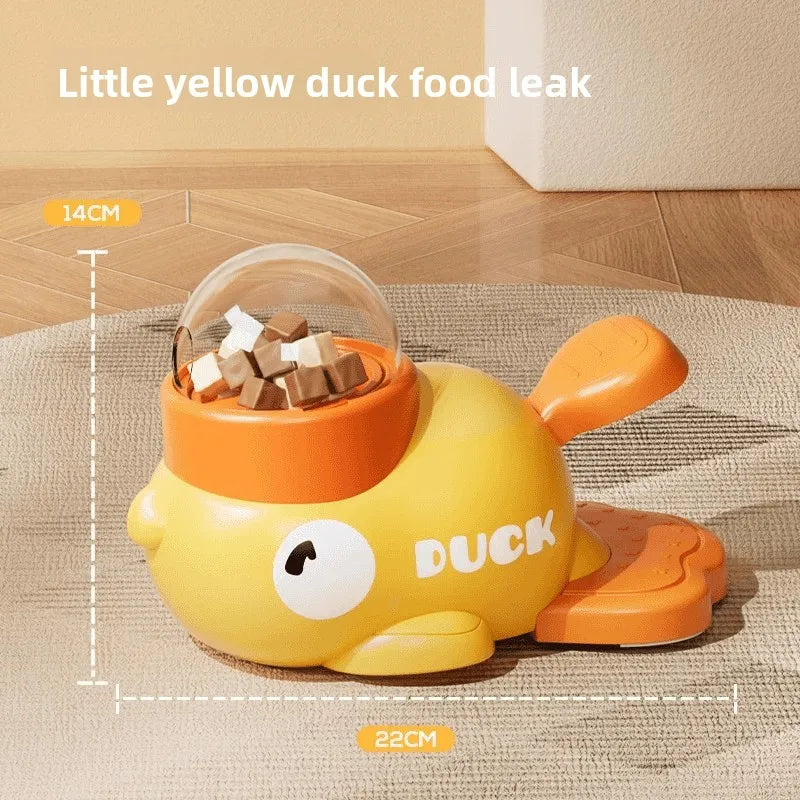 Press-to-Treat Duck Puzzle