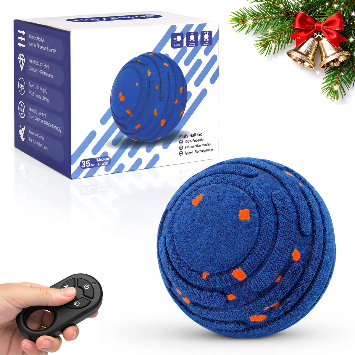 Smart Auto-Move Chew Ball