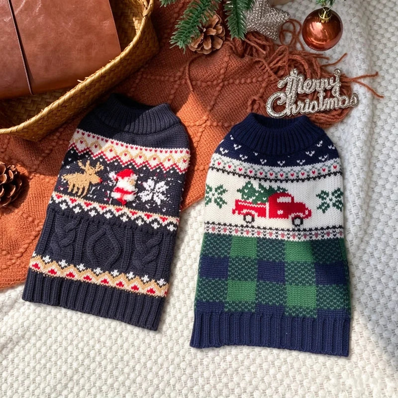 Christmas Snowman Dog Jumper