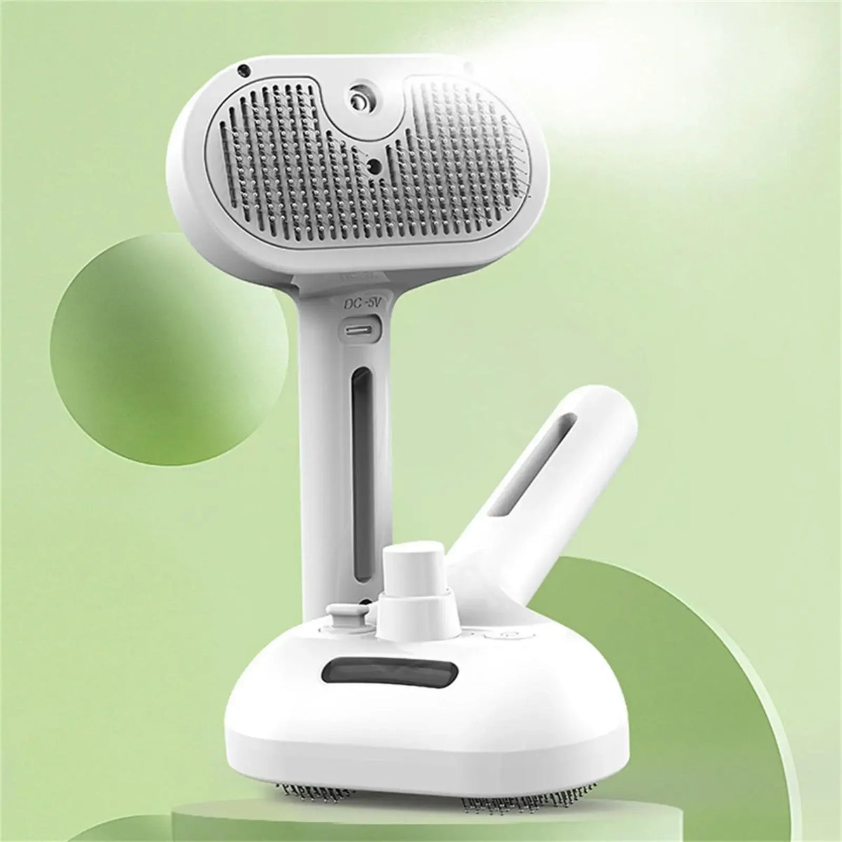 3-in-1 Steam Brush — Detangles & De-sheds in Minutes