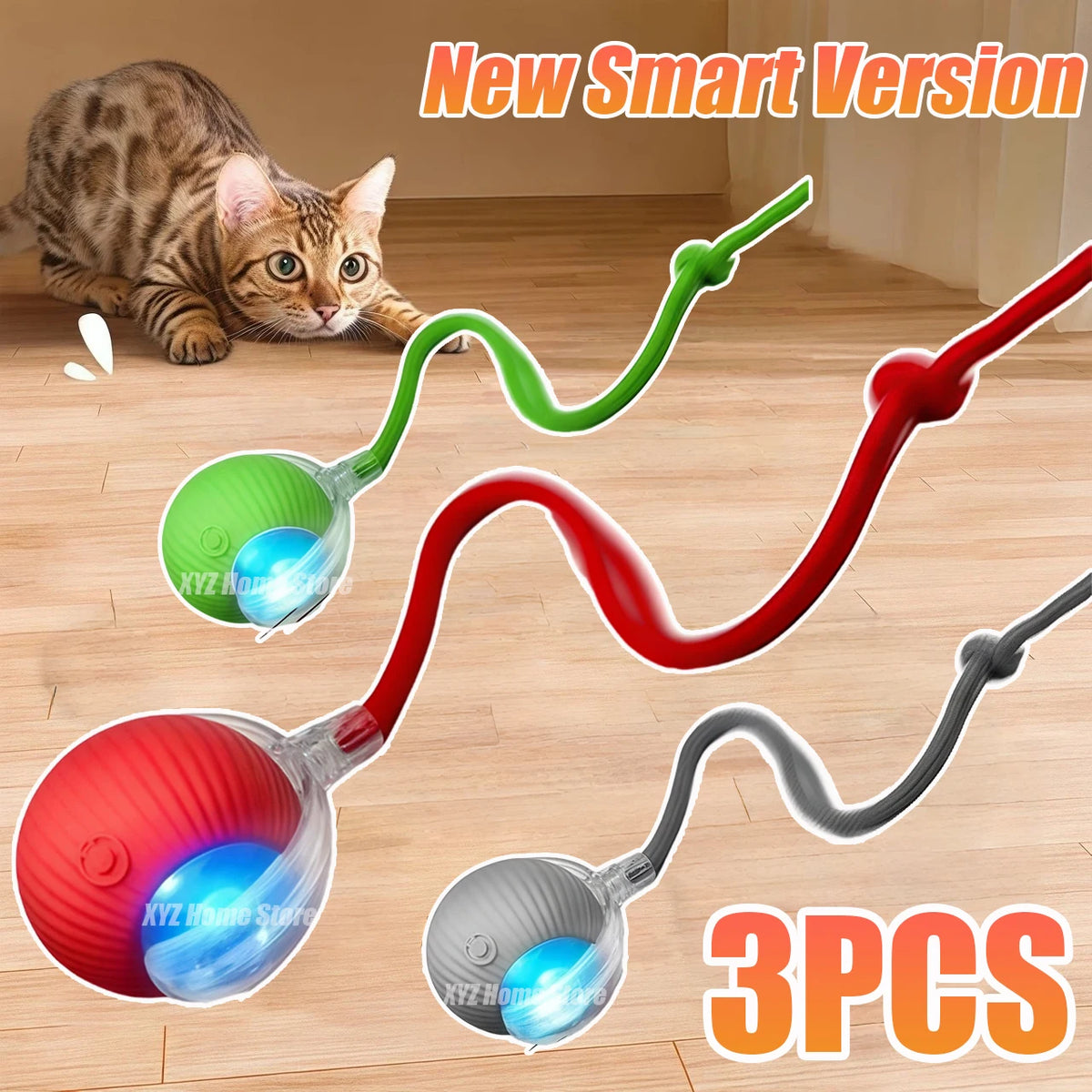 Wiggle-Tail Chase Ball