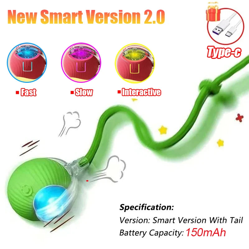 Wiggle-Tail Chase Ball