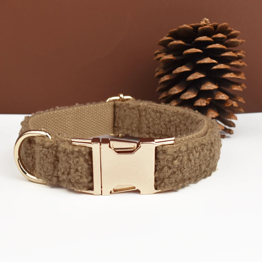 Knitted Collar & Bow Set