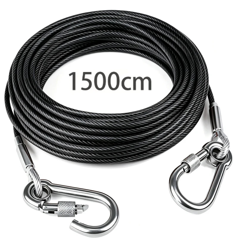 Heavy-Duty Reflective Tie-Out Cable