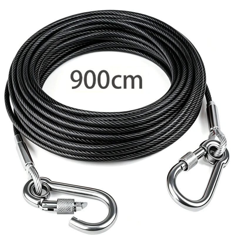 Heavy-Duty Reflective Tie-Out Cable