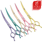 Professional Curved Grooming Scissors