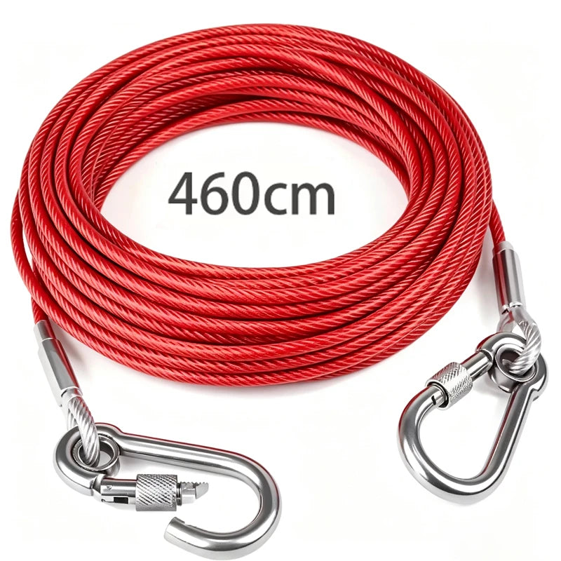 Heavy-Duty Reflective Tie-Out Cable
