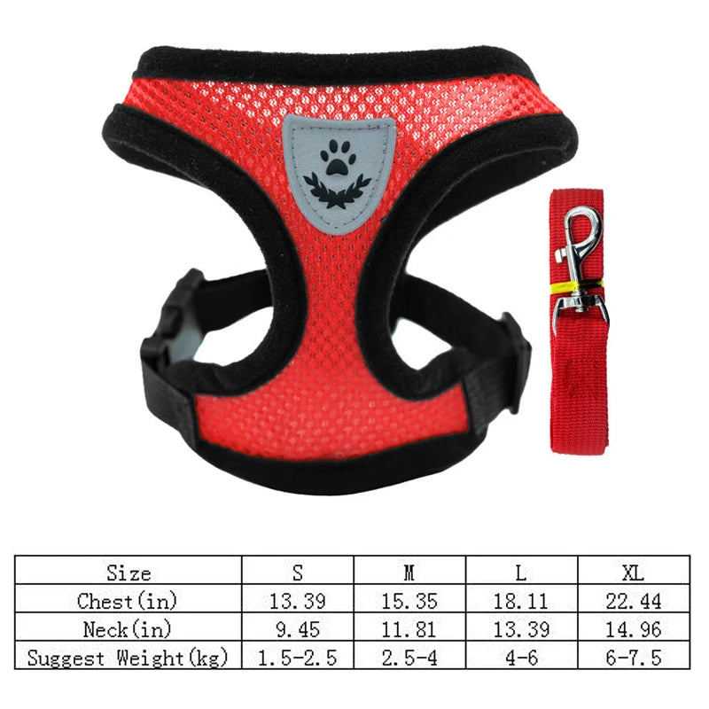 Breathable Summer Mesh Harness