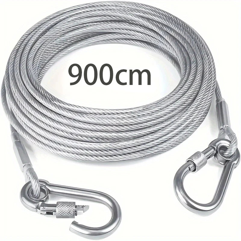 Heavy-Duty Reflective Tie-Out Cable