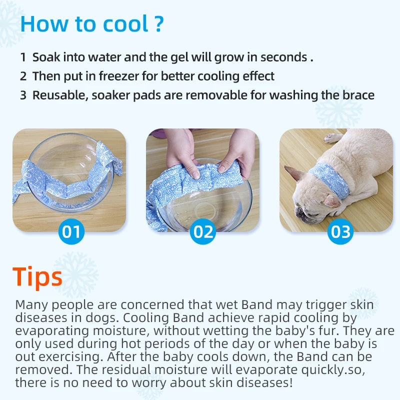 Cooling Gel Neck Band