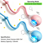 Bite-Proof Self-Rolling Smart Ball