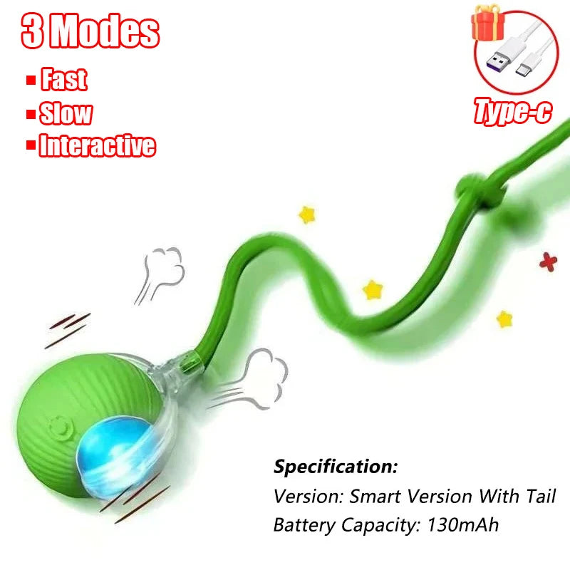 Wiggle-Tail Chase Ball