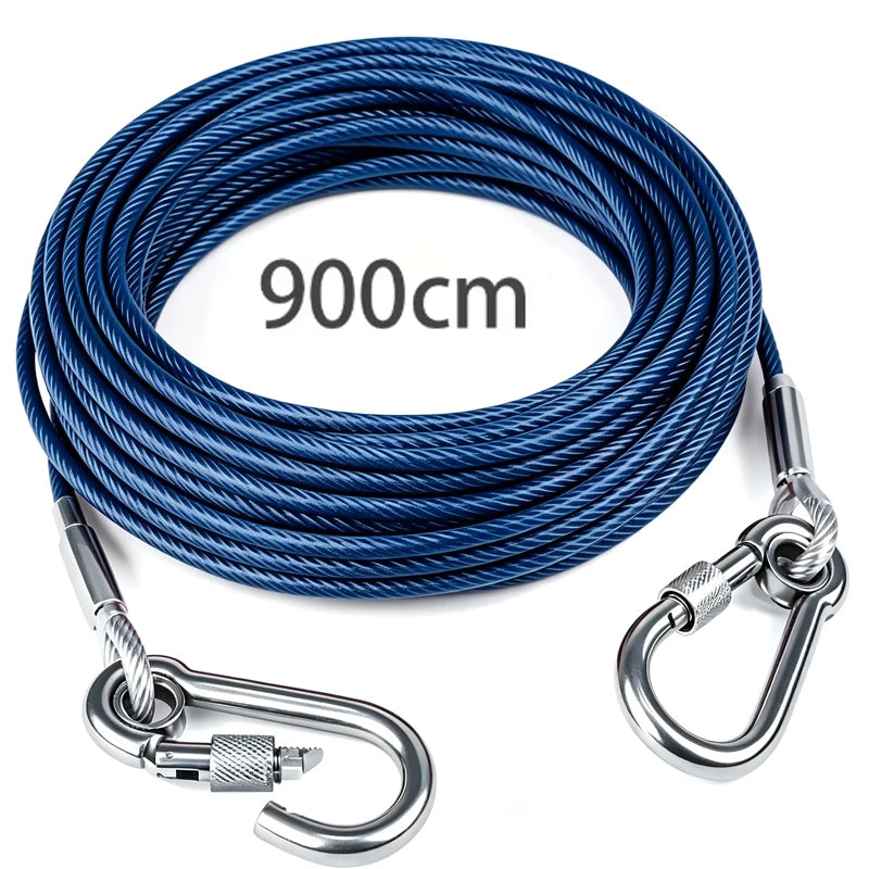 Heavy-Duty Reflective Tie-Out Cable