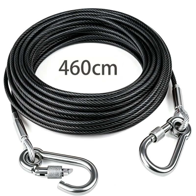 Heavy-Duty Reflective Tie-Out Cable