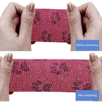 Pet First-Aid Self-Adhesive Bandage (5 rolls)