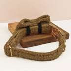 Knitted Collar & Bow Set