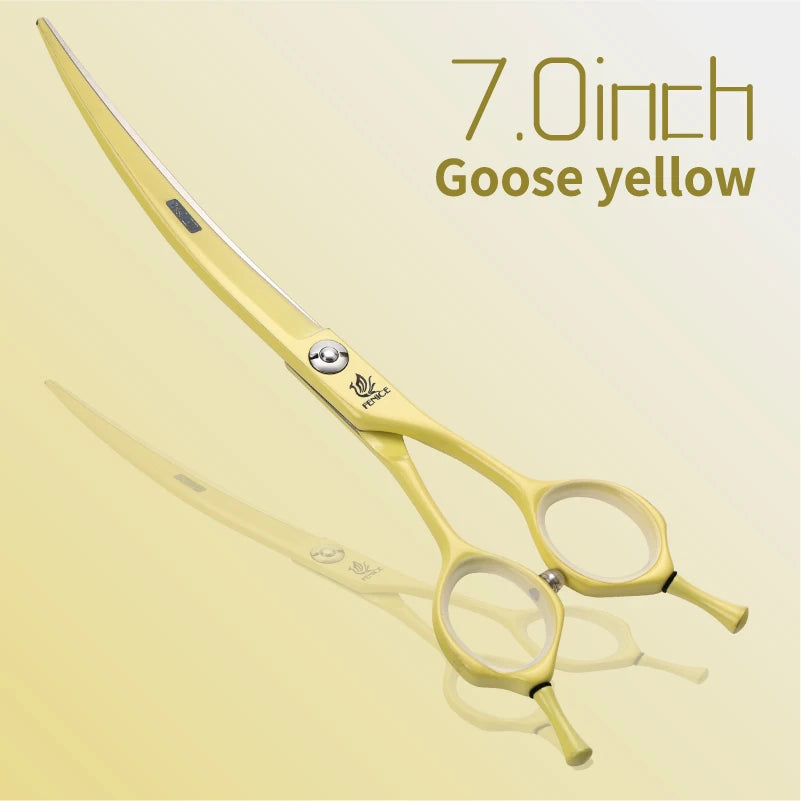 Professional Curved Grooming Scissors