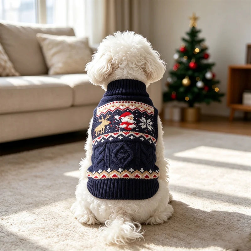 Christmas Snowman Dog Jumper