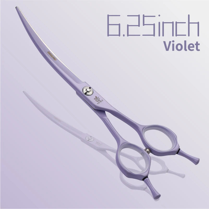 Professional Curved Grooming Scissors
