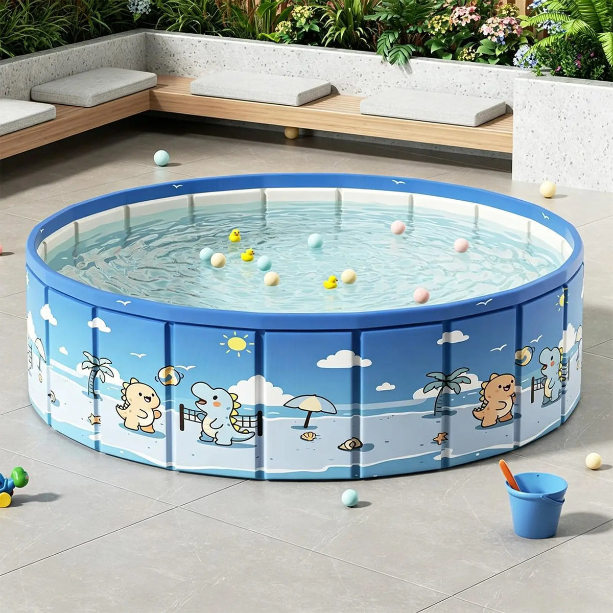 Foldable Dog Paddling Pool